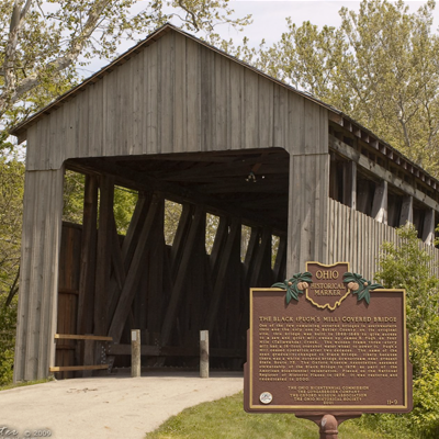 Black Covered Bridge