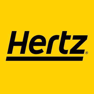 Logo for Hertz Rental Cars